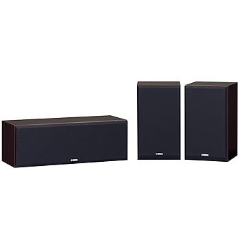 【中古】ヤマハ 金棒引き包み ハイレゾ音源相応う 3台1組 ウォルナット NS-P350MB