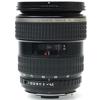 【中古】Pentax smc fa645 45 ? 85 mm f4 . 5 F 4.5レンズ& # xff03 ; 9962