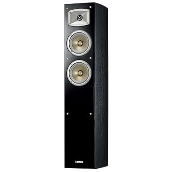 【中古】ヤマハ フロアスタンディングスピーカー1台 NS-F330B ブラック