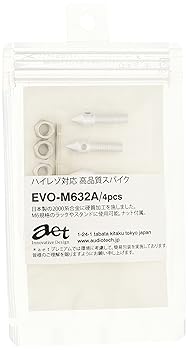 【中古】AET M6規格スパイク 4本 専用ナット EVO-M632A