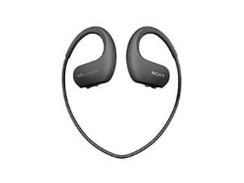 【中古】ソニーSONY ヘッドホン一体型ウォークマン Wシリーズ NW-WS413 : 4GB MP3プレーヤー メモリータイプ ブラック NW-WS413 BM