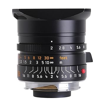 【中古】Leica M 28mm f2 Summicron 非球面-ブラック