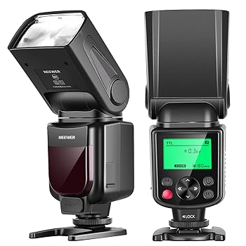 【中古】Neewer 750II TTLフラッシュスピードライト LCD見せびらかす Nikon DSLR写真機用 その他-TV・オーディオ・カメラ