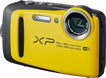 【中古】FUJIFILM デジタル写真器 XP120 黄み 雨合羽 FX-XP120Y TV・オーディオ・カメラ-コンパクトデジタルカメラ-カメラ・ビデオカメラ・光学機器