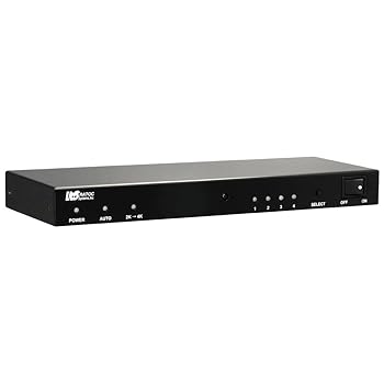 【中古】ラトックシステム 4K60HzHDCP2.2相応う 4インプット1最終生産物 HDMIうつり変わり器 REX-HDSW41-4K