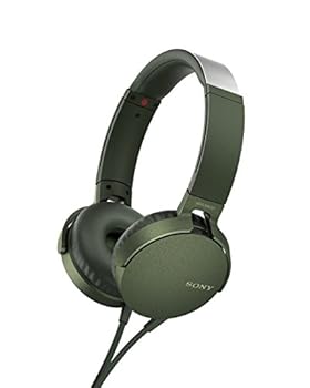 【中古】【39shop】ソニー★ヘッドホン 重低音モデル MDR-XB550AP : 折りたたみ式 リモコン・マイク グリーン MDR-XB550AP G(非常に良い)|ドリエム店