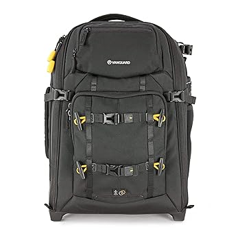 【中古】VANGUARD キャリーバッグローラーバッグ ALTA寄せあわせ 21L 14inパソコン納める可 三脚架保持者内蔵 レインカバー付 黒いこと ALTA FLY 49T 並行