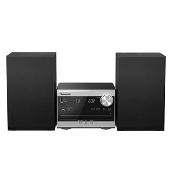 【中古】パナソニック Bluetooth CDステレオ取り合わせ しろがね色 SC-PM270-S