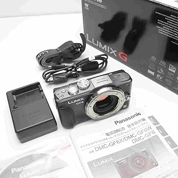 【中古】【39shop】パナソニック★ルミックス ミラーレス一眼カメラ ルミックス GF6 ボディ ブラック DMC-GF6-K(非常に良い)|ドリエム店