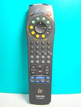 【中古】東芝 テレビ受像機遠隔操作 CT-9934