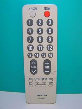 【中古】東芝 テレビリモコン CT-90203