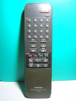 【中古】東芝 テレビ ビデオリモコン CT-9655