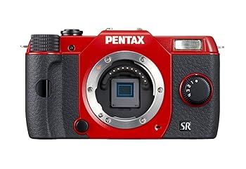 【中古】Pentax Q10 12.4 MP Digital Camera - Red Body Only by Pentax