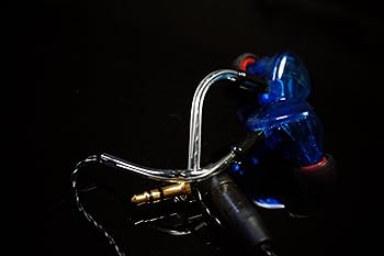 【中古】国内定め事品 HEIR AUDIO IEM 8人工知能学 BLUE 8xバランスドアーマチュア イヤホンケーブル脱着式