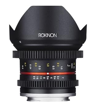 【中古】【39shop】Rokinon★Cine CV12M-FX 12mm T2.2 シネレンズ Fujifilm Xマウントカメラ用(非常に良い)|ドリエム店