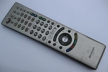 【中古】シャープ LCDTVリモコン GA109WJSA