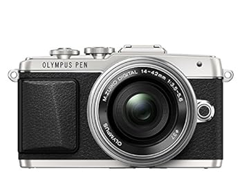 【中古】OLYMPUS PEN E-PL7 14-42mm EZレンズキット シルバー ミラーレス一眼 E-PL7 EZ LKIT SLV