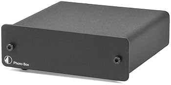 【中古】Project Phono Box MMMC BLACK Turntable Pre Amp Phono Stage