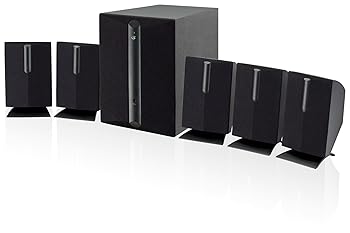 【中古】iLive HT050B 5.1 Channel Home Theater Speaker System Black,6 並行輸入品