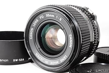 【中古】Canon MFレンズ New FD 35mm F2