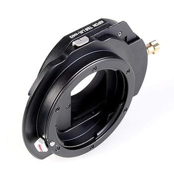 【中古】KIPON ライカRマウントレンズ - マイクロフォーサーズマウントアダプター アオリティルト&シフト機構搭載 T&S LR-m43