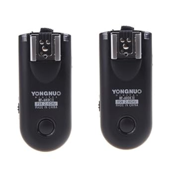 【中古】YONGNUO製 ラジオ受信機奴隷 RF-603 C1 加農砲用仕掛ける 60D, KissX5, KissX4, KissX3, KissX2, KissX50, KissF など相応う