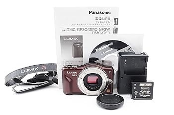 【中古】【39shop】Panasonic★ミラーレス一眼カメラ LUMIX GF3 ボディ センシュアルブラウン DMC-GF3（非常に良い）｜ドリエム店
