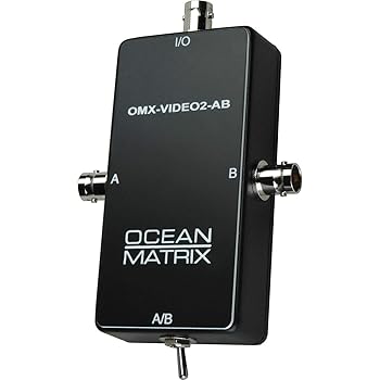 【中古】Ocean Matrix コンポジット ビデオ BNC 入力 エキスパンダ スイッチ オーシャンマトリックス