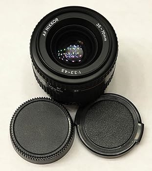 【中古】Nikon AF Nikkor 35-70mm f3.3-4.5レンズ。