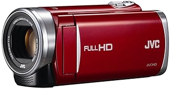 【中古】【39shop】JVCKENWOOD★JVC ビデオカメラ EVERIO GZ-E225 内蔵メモリー 8GB レッド GZ-E225-R（非常に良い）｜ドリエム店