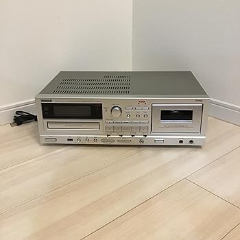 【中古】TEAC CDカセットレコーダー USB接続対応 シルバー AD-RW900-S