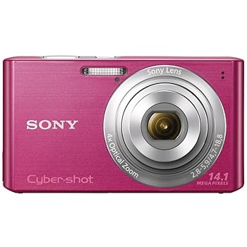 【中古】【39shop】SONY★Cyber-Shotサイバーショット W610 1410万CCD光学x4 ピンク DSC-W610P(非常に良い)|ドリエム店