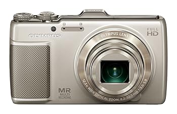【中古】OLYMPUS デジタルカメラ SH-25MR ゴールド iHSテクノロジー GPS・電子コンパス内蔵 1600万画素 裏面照射型CMOS 光学12.5倍ズーム DUAL IS ハイビ