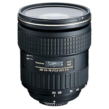 【中古】Tokina 標準ズームレンズ AT-X 24-70 F2.8 PRO FX キヤノンEF用 フルサイズ対応 696880