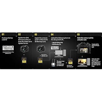 【中古】パナソニックPanasonic デジタル写真機 LUMIX GH4 専用 V-Log L アップグレードソフトウェア DMW-SFU1