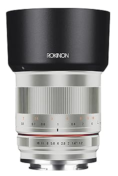 【中古】Rokinon rk50 m-e-sil 50 mm f1.2 as UMC High Speedレンズfor Sony シルバー