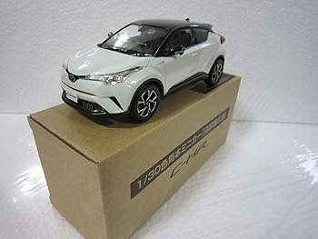 【中古】【39shop】トヨタ★130 オフィシャルミニカー 新型C-HR ツートンカラー カラーサンプル ブラック202Xホワイトパール070(良い)|ドリエム店