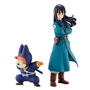 【中古】一番くじ ドラゴンボール EX 摩訶不思議大冒険 E賞 MASTERLISE シュウ＆マイ