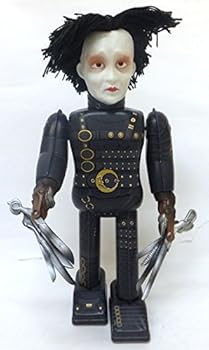 【中古】シザーハンズ　エドワード　ブリキ　ゼンマイ　ノスタルジックフィギュア　約23ｃｍ　ジョニーデップ　メディコムトイ