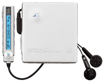 【中古】（好いたらしい）SHARP アウビィ MD-DS8-S MD電気蓄音機 (しろがね色)