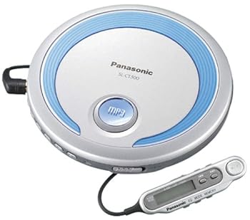 【中古】（良い）Panasonic SL-CT500-A ポータブルCDプレーヤー (ブルー)