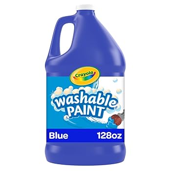 【中古】（良い）クレヨラ ボトル絵の具 ブルー 水で簡単に落とせる 単色得用ボトル 3785ml 212842 正規品｜ドリエム店