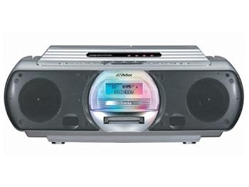 【中古】（好いたらしい）JVC RC-G1MD-S CD-MD携帯型取り合わせ しろがね色