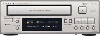 【中古】（良い）ONKYO FR オートリバースカセットデッキ シルバー K-S7GX(S)