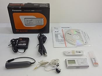 【中古】（好いたらしい）パナソニック SDオーディオ電気蓄音機 しろがね色 SV-SD350V-S