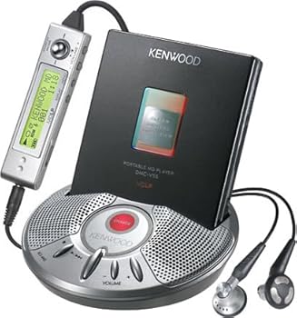 【中古】（好いたらしい）KENWOOD DMC-V55-B 携帯型MD電気蓄音機 黒いこと