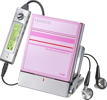 【中古】（好いたらしい）KENWOOD DMC-V33-P 携帯型MD電気蓄音機 さくら色