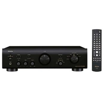 【中古】（好いたらしい）Denon プリメインアンプ 黒いこと PMA-390AE-K