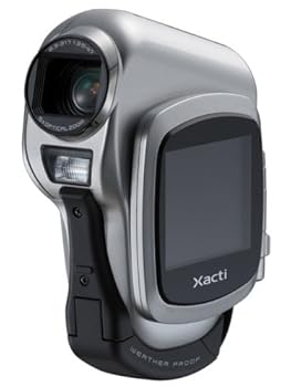 【中古】SANYO デジタルムービーカメラ Xacti DMX-CA6 シルバー (生活防水)