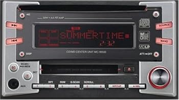 【中古】三菱電機(MITSUBISHI) MC-W500 MD&CDセンターユニット 50W&times;4chアンプ内蔵 MC-W500｜ドリエム店